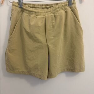Lululemon Athletica Green/Yellow Shorts